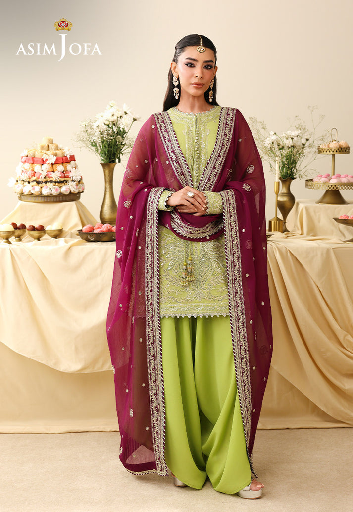 Asim Jofa | Luxury Formals 26 | AJULIH-10 - Formal Dress - available at Maria Faisal in UK and USA.