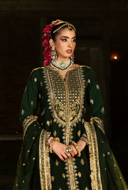 Saad Shaikh | Singhar Premium Silk 25 | ZAIB - Formal Dress - available at Maria Faisal in UK and USA.
