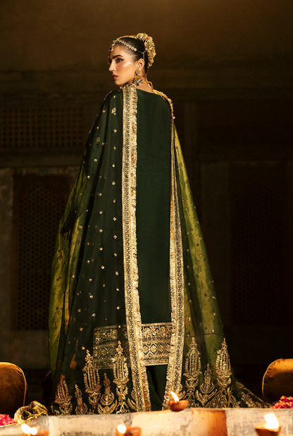 Saad Shaikh | Singhar Premium Silk 25 | ZAIB - Formal Dress - available at Maria Faisal in UK and USA.