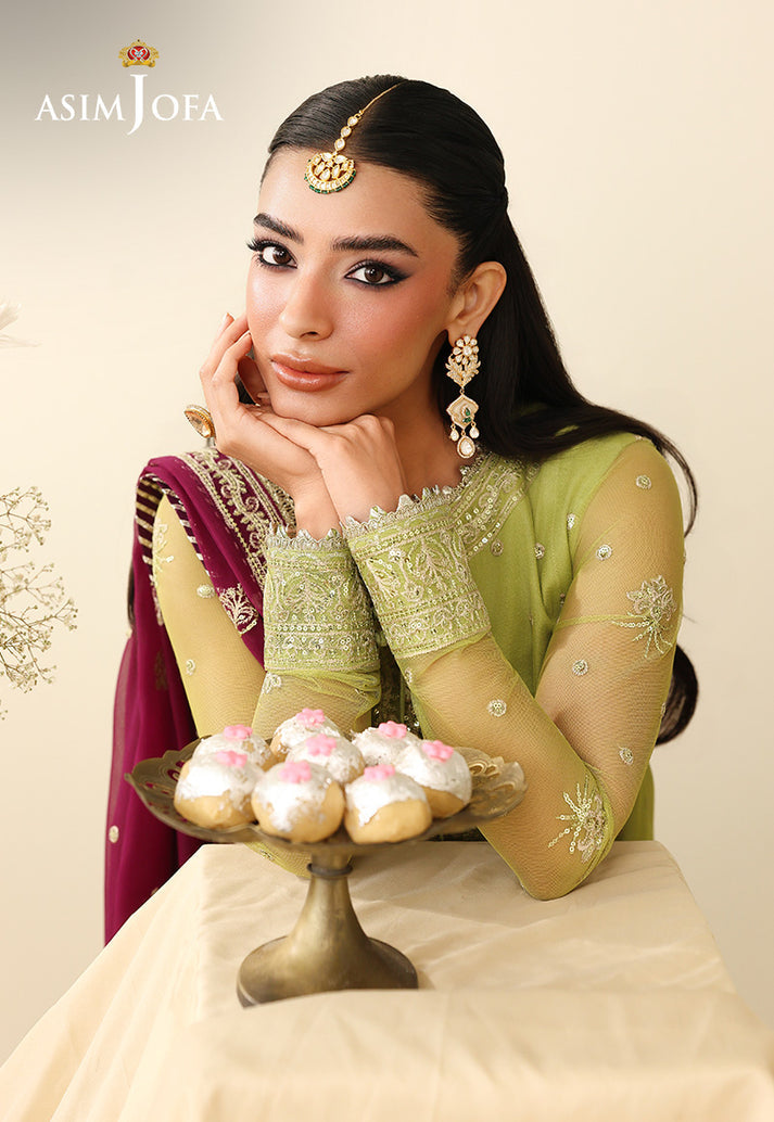 Asim Jofa | Luxury Formals 26 | AJULIH-10 - Formal Dress - available at Maria Faisal in UK and USA.