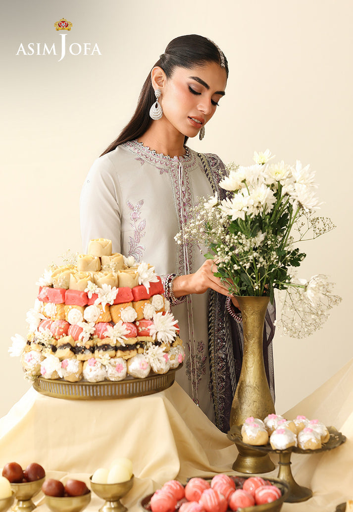 Asim Jofa | Luxury Formals 26 | AJULIH-09 - Formal Dress - available at Maria Faisal in UK and USA.