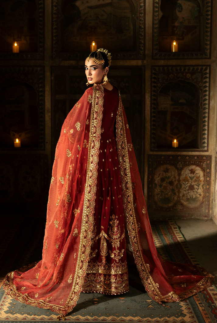 Saad Shaikh | Singhar Premium Silk 26 | SHAZMA - Dress - available at Maria Faisal in UK and USA.