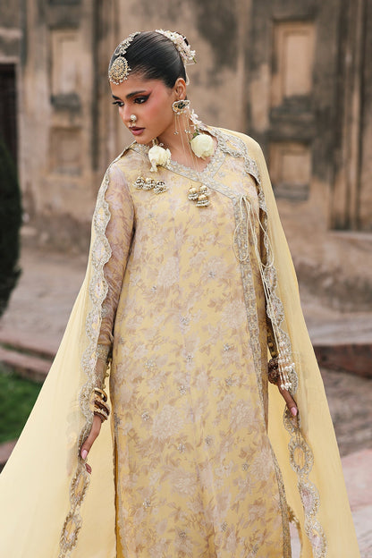 Charizma | Vasal Chiffon | VSL6-13 - Dress - available at Maria Faisal in UK and USA.