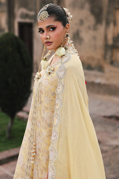 Charizma | Vasal Chiffon | VSL6-13 - Dress - available at Maria Faisal in UK and USA.