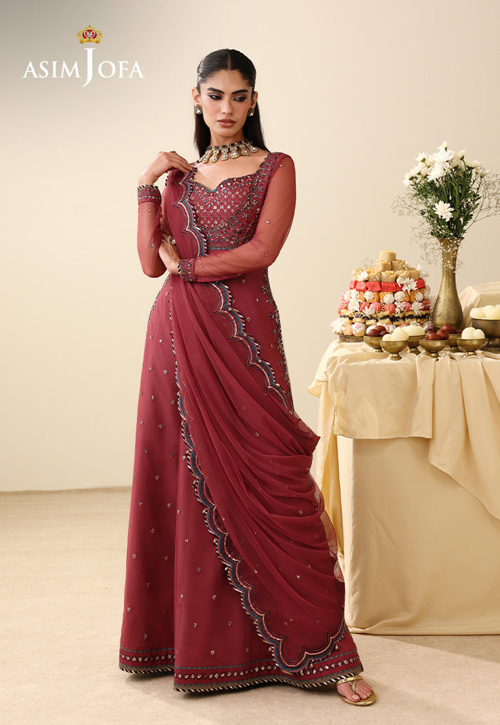 Asim Jofa | Luxury Formals 26 |AJULIH-05 - Formal Dress - available at Maria Faisal in UK and USA.