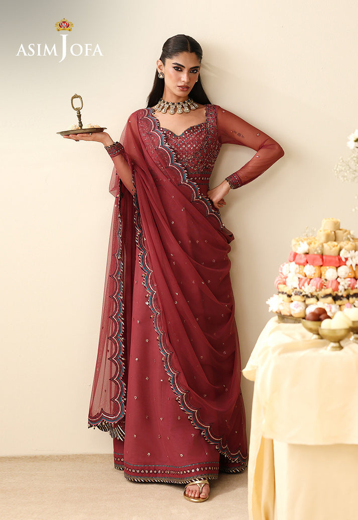 Asim Jofa | Luxury Formals 26 |AJULIH-05 - Formal Dress - available at Maria Faisal in UK and USA.