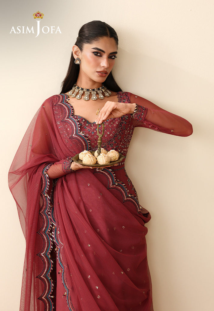 Asim Jofa | Luxury Formals 26 |AJULIH-05 - Formal Dress - available at Maria Faisal in UK and USA.