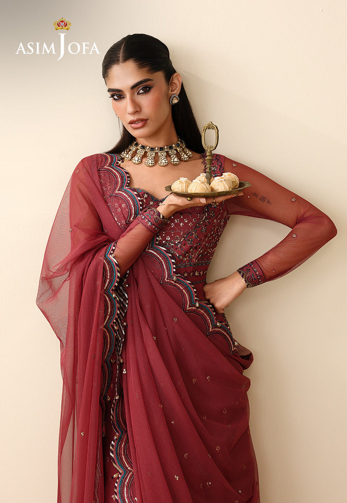 Asim Jofa | Luxury Formals 26 |AJULIH-05 - Formal Dress - available at Maria Faisal in UK and USA.