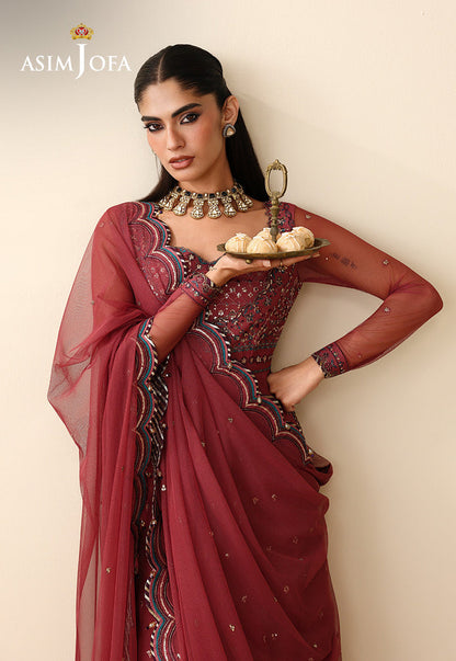 Asim Jofa | Luxury Formals 26 |AJULIH-05 - Formal Dress - available at Maria Faisal in UK and USA.