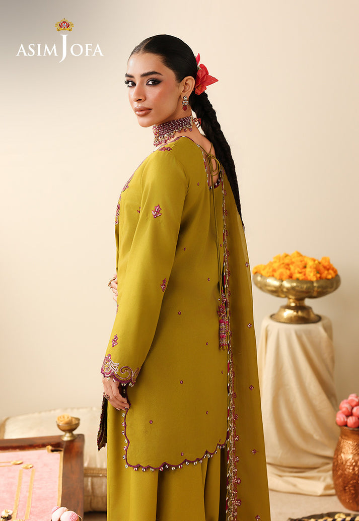 Asim Jofa | Luxury Formals 26 | AJULIH-07 - Formal Dress - available at Maria Faisal in UK and USA.