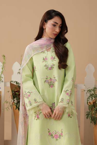 Rajbari | Jahaan Lawn | JAHAAN | 11 - Luxury Dress - available at Maria Faisal in UK and USA.