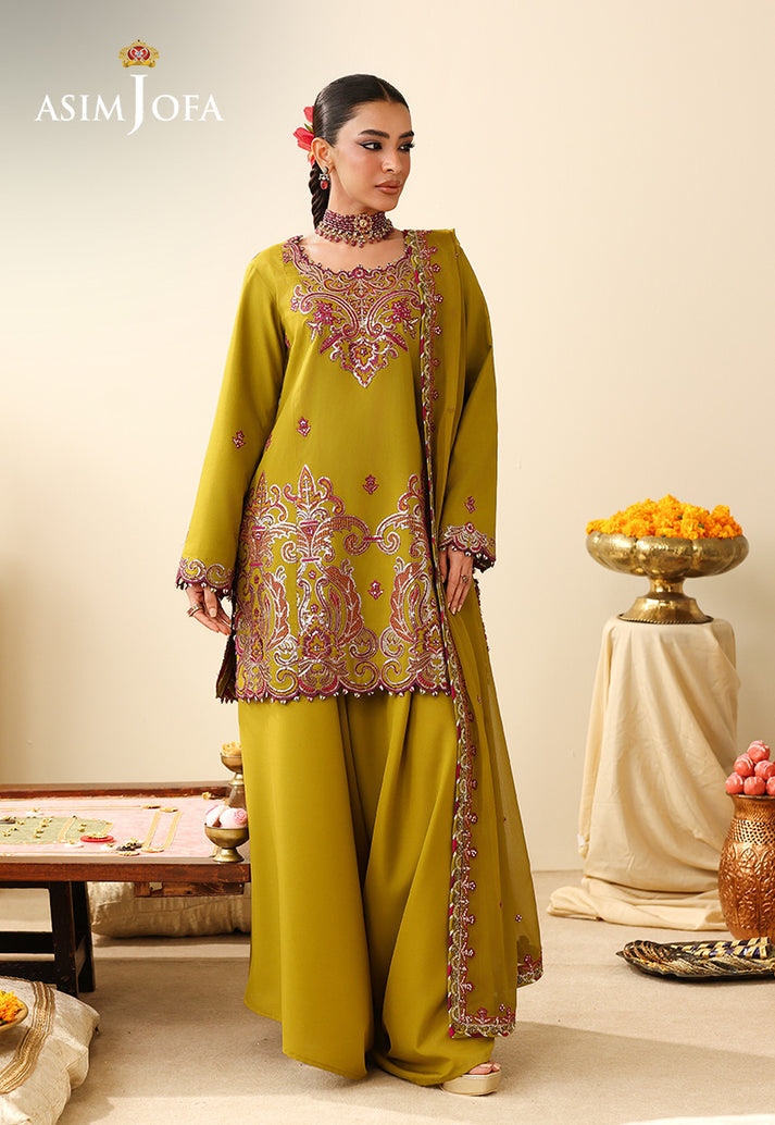 Asim Jofa | Luxury Formals 26 | AJULIH-07 - Formal Dress - available at Maria Faisal in UK and USA.