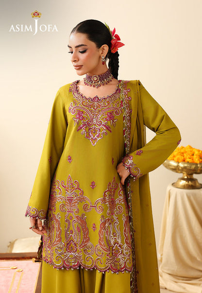 Asim Jofa | Luxury Formals 26 | AJULIH-07 - Formal Dress - available at Maria Faisal in UK and USA.
