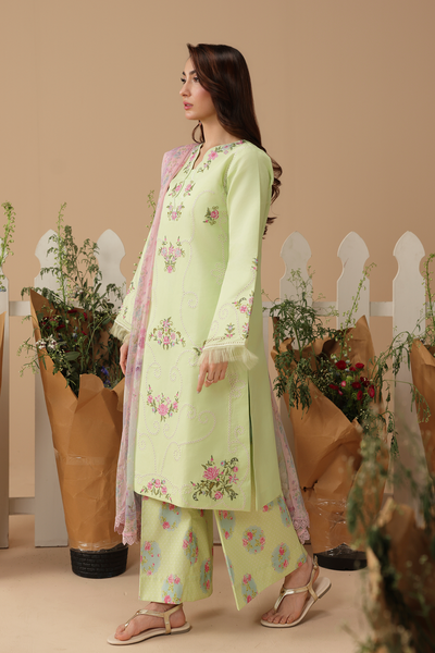 Rajbari | Jahaan Lawn | JAHAAN | 11 - Luxury Dress - available at Maria Faisal in UK and USA.