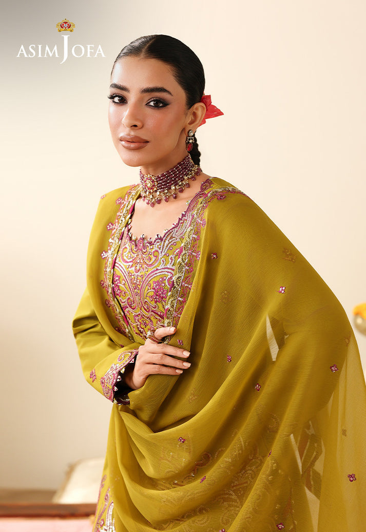 Asim Jofa | Luxury Formals 26 | AJULIH-07 - Formal Dress - available at Maria Faisal in UK and USA.