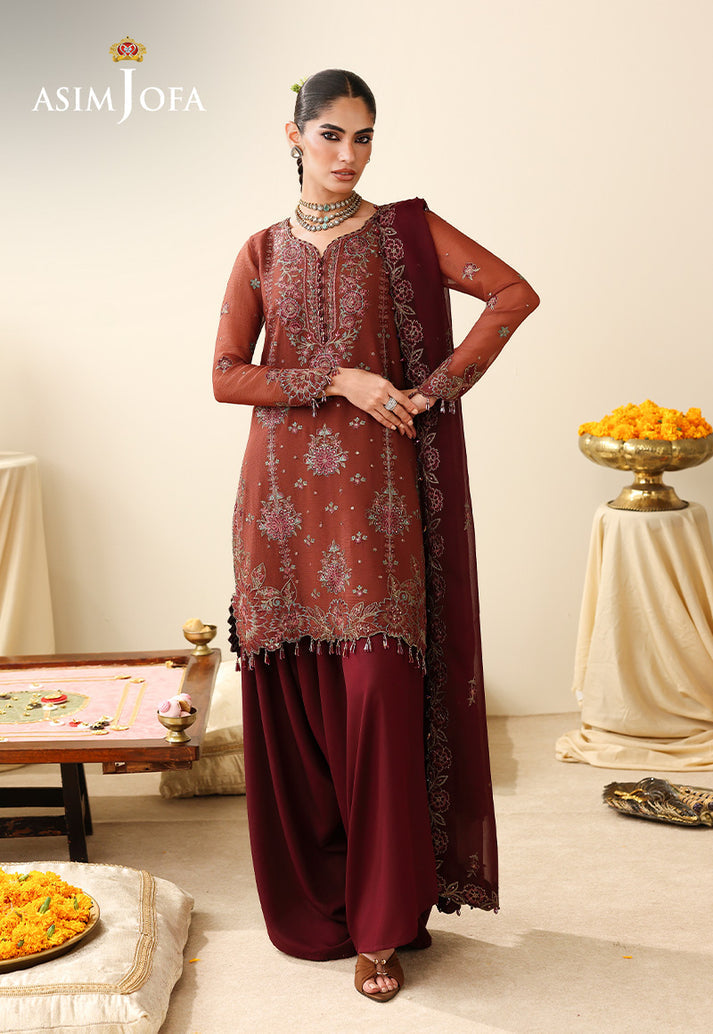 Asim Jofa | Luxury Formals 26 | AJULIH-03 - Formal Dress - available at Maria Faisal in UK and USA.