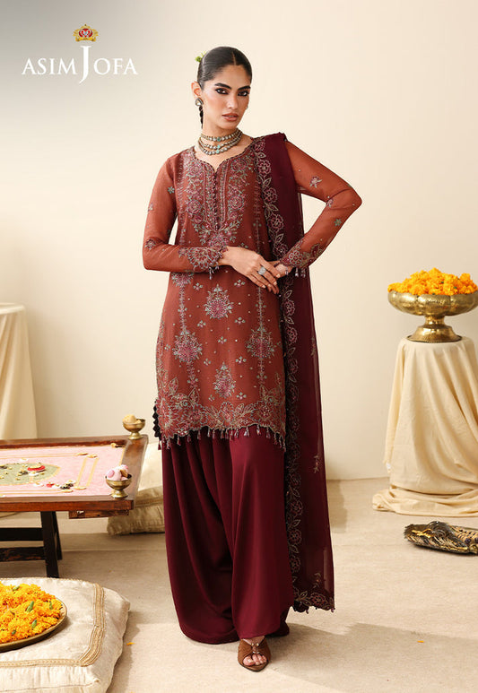 Asim Jofa | Luxury Formals 26 | AJULIH-03 - Formal Dress - available at Maria Faisal in UK and USA.