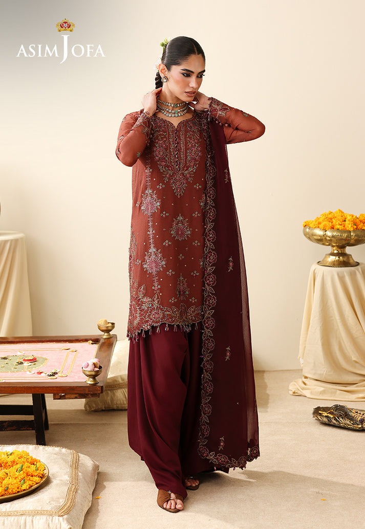 Asim Jofa | Luxury Formals 26 | AJULIH-03 - Formal Dress - available at Maria Faisal in UK and USA.