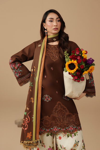 Rajbari | Jahaan Lawn | JAHAAN | 04 - Luxury Dress - available at Maria Faisal in UK and USA.