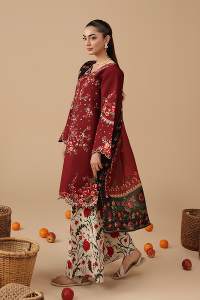 Rajbari | Jahaan Lawn | JAHAAN | 06 - Luxury Dress - available at Maria Faisal in UK and USA.