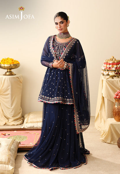 Asim Jofa | Luxury Formals 26 | AJULIH-02 - Formal Dress - available at Maria Faisal in UK and USA.