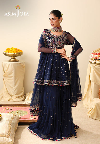 Asim Jofa | Luxury Formals 26 | AJULIH-02 - Formal Dress - available at Maria Faisal in UK and USA.