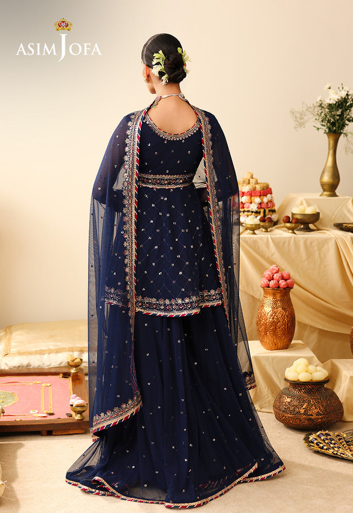 Asim Jofa | Luxury Formals 26 | AJULIH-02 - Formal Dress - available at Maria Faisal in UK and USA.