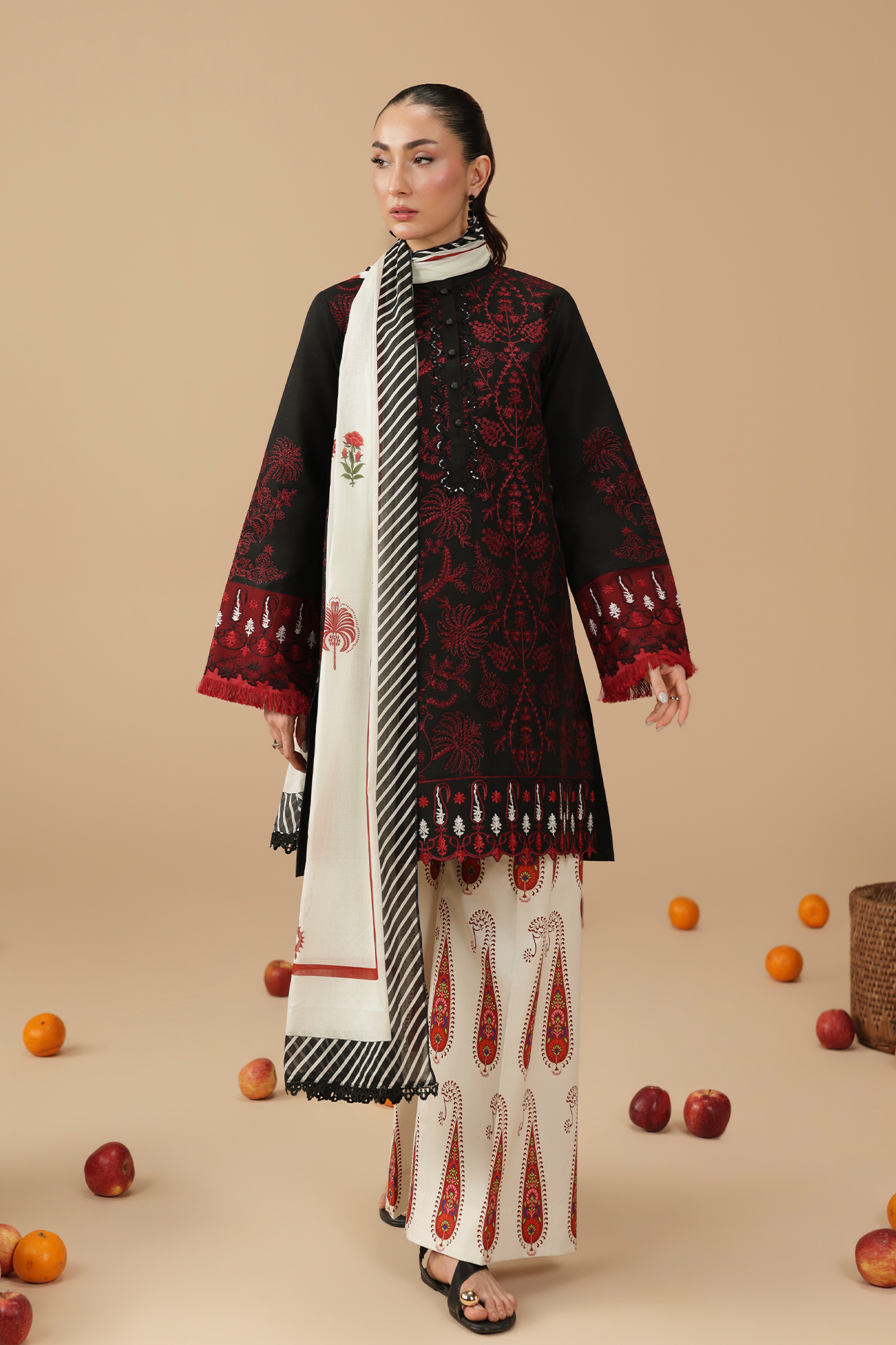 Rajbari | Jahaan Lawn | JAHAAN | 02 - Luxury Dress - available at Maria Faisal in UK and USA.