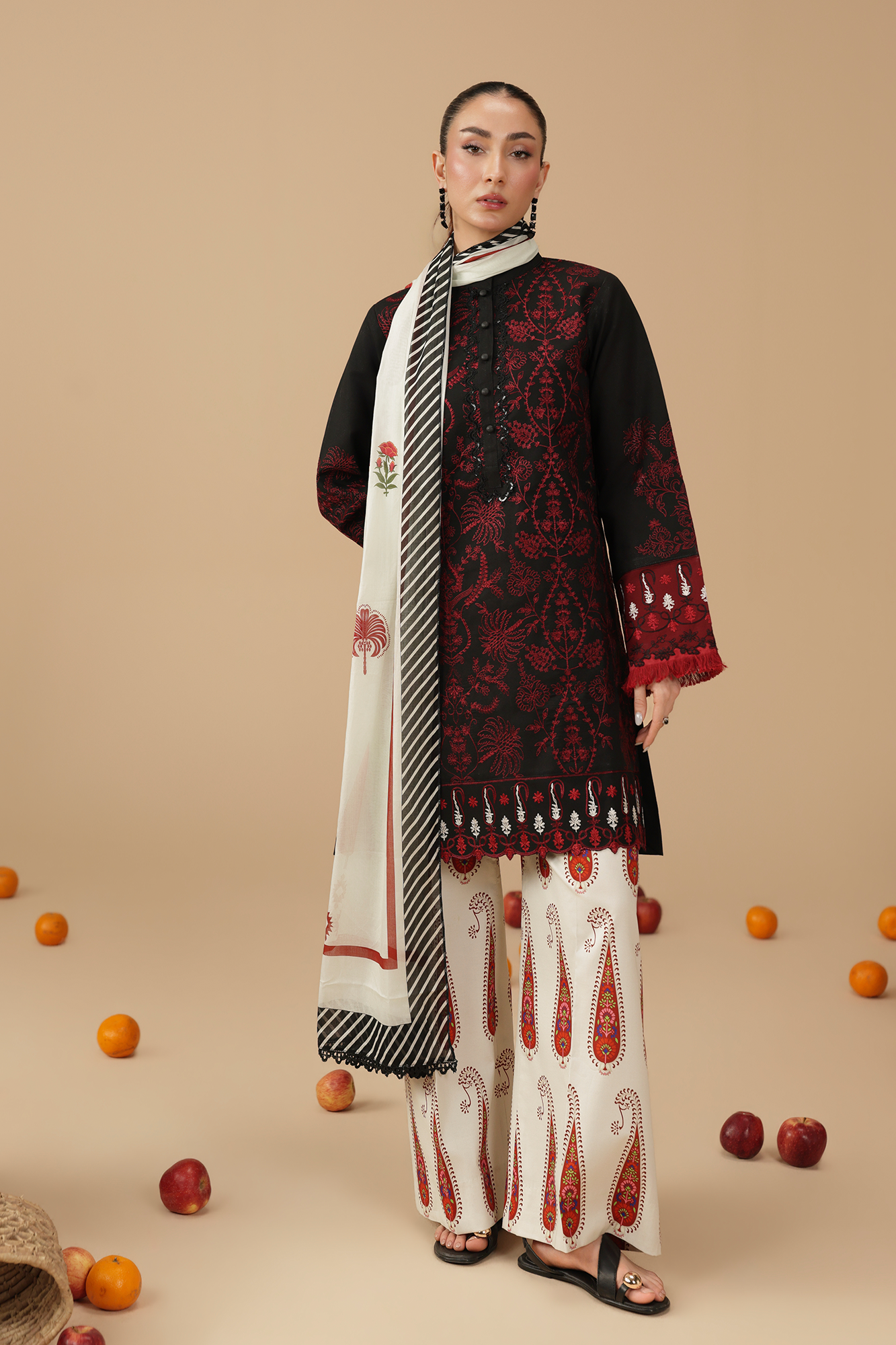 Rajbari | Jahaan Lawn | JAHAAN | 02 - Luxury Dress - available at Maria Faisal in UK and USA.