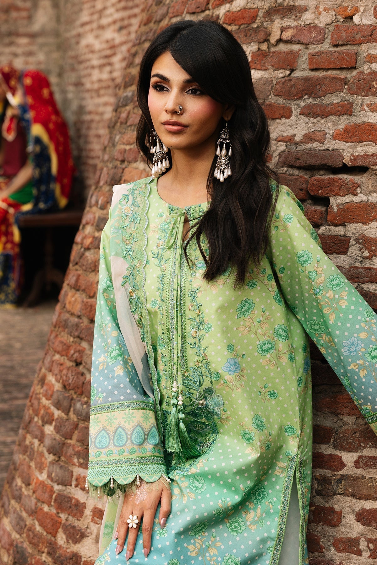 Charizma | Chunri Collection | CHN6-07 - Luxury Dress - available at Maria Faisal in UK and USA.
