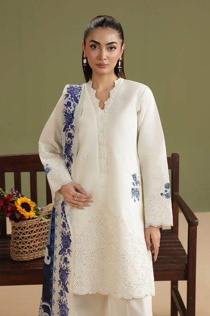 Rajbari | Jahaan Lawn | JAHAAN | 05 - Luxury Dress - available at Maria Faisal in UK and USA.