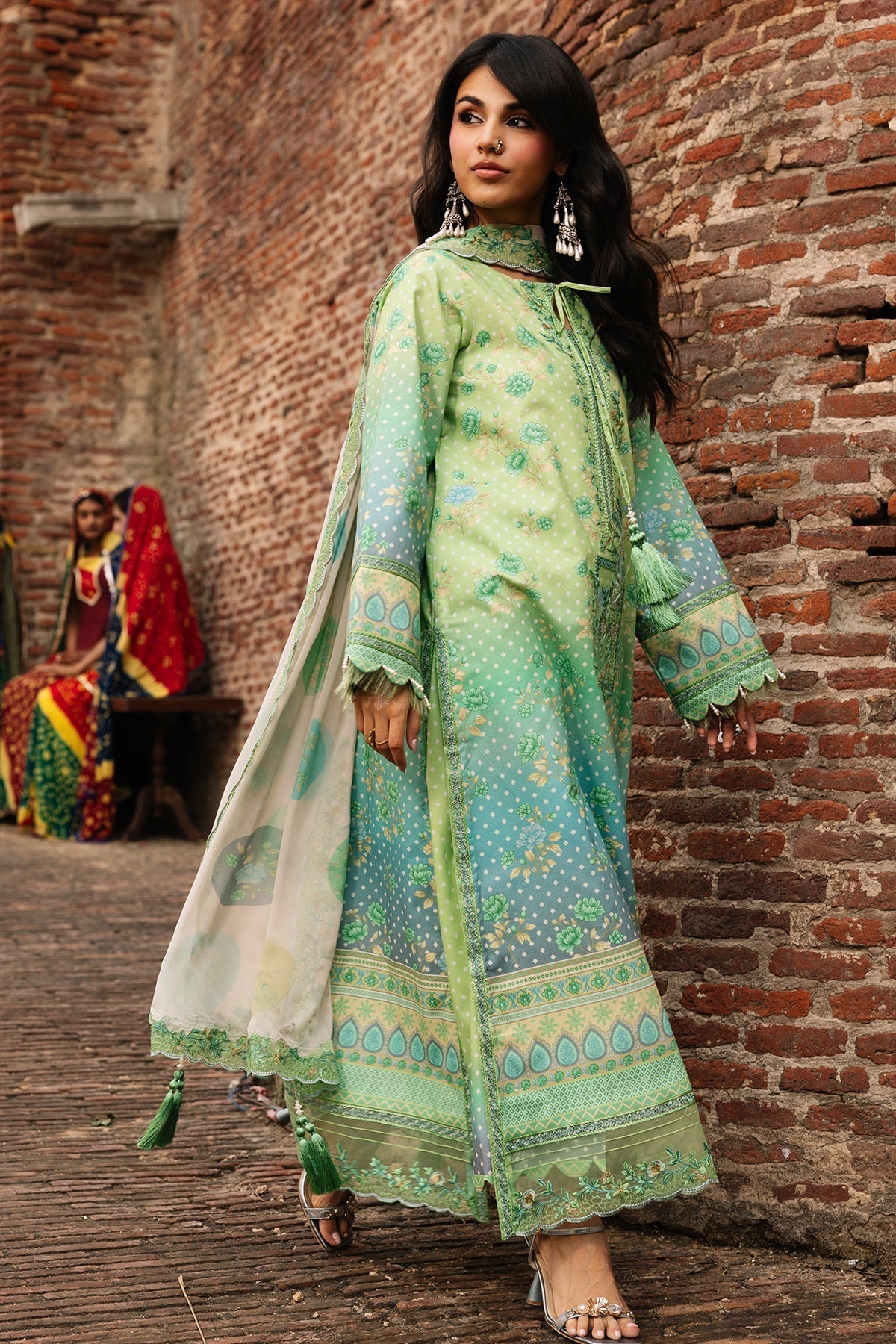 Charizma | Chunri Collection | CHN6-07 - Luxury Dress - available at Maria Faisal in UK and USA.