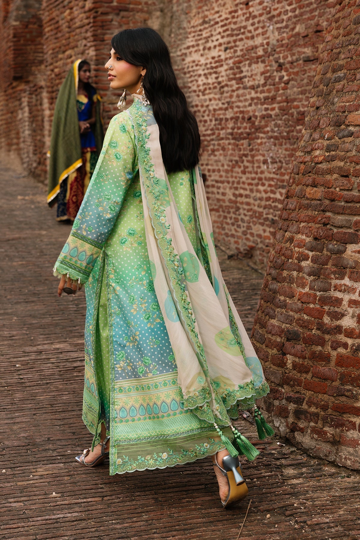 Charizma | Chunri Collection | CHN6-07 - Luxury Dress - available at Maria Faisal in UK and USA.