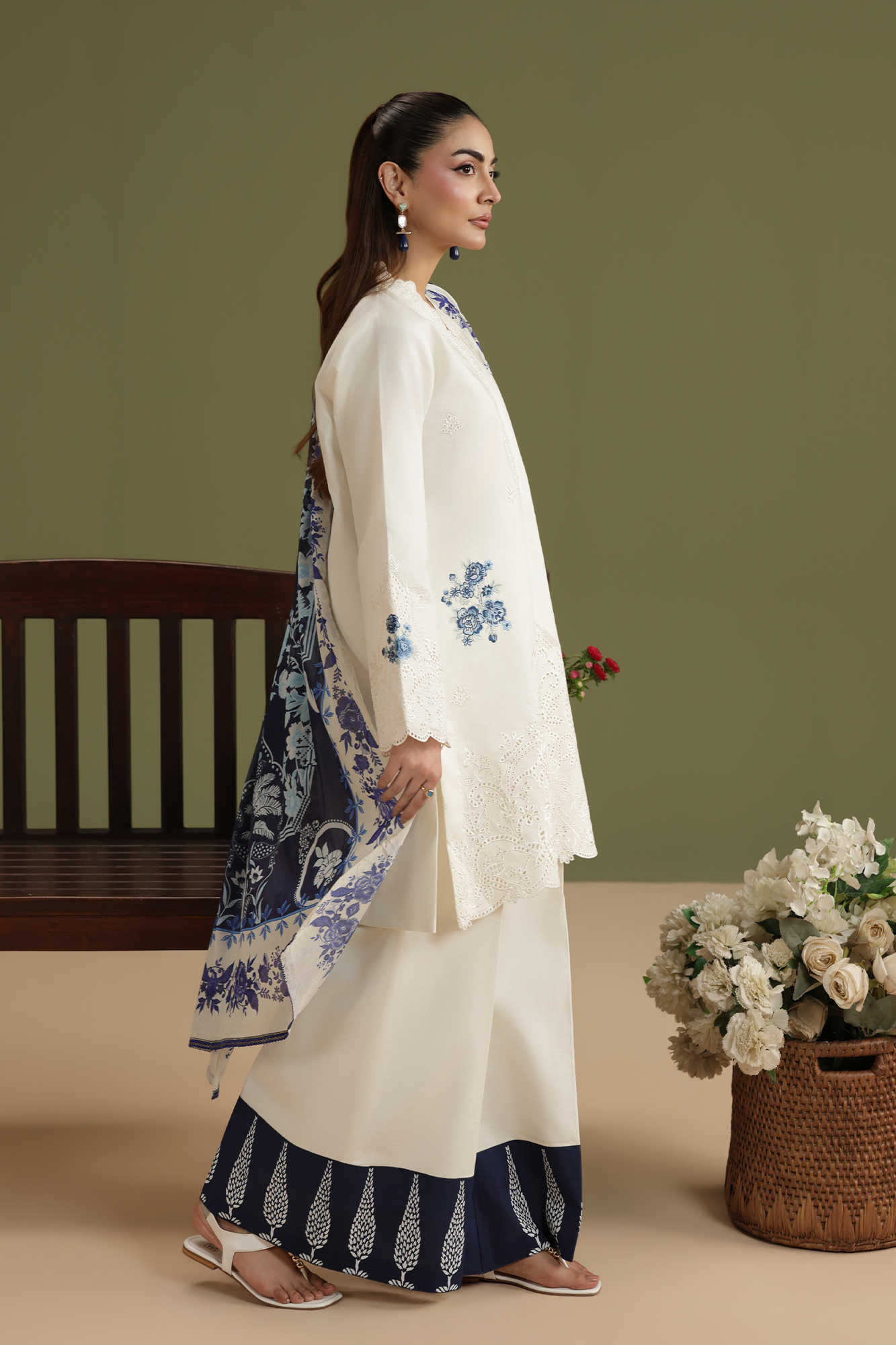 Rajbari | Jahaan Lawn | JAHAAN | 05 - Luxury Dress - available at Maria Faisal in UK and USA.