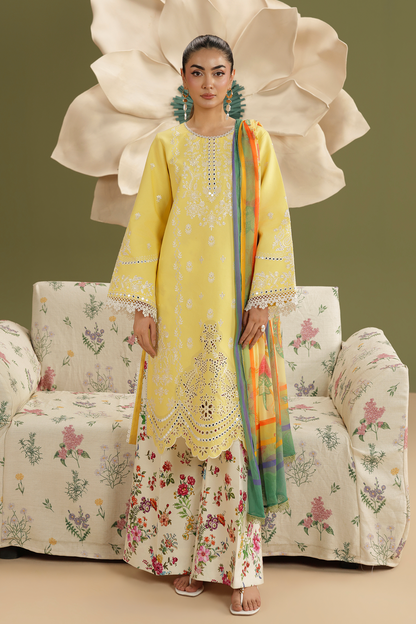 Rajbari | Jahaan Lawn | JAHAAN | 03 - Luxury Dress - available at Maria Faisal in UK and USA.
