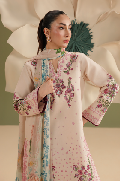Rajbari | Jahaan Lawn | JAHAAN | 08 - Luxury Dress - available at Maria Faisal in UK and USA.