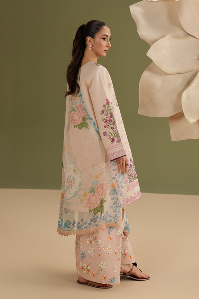 Rajbari | Jahaan Lawn | JAHAAN | 08 - Luxury Dress - available at Maria Faisal in UK and USA.