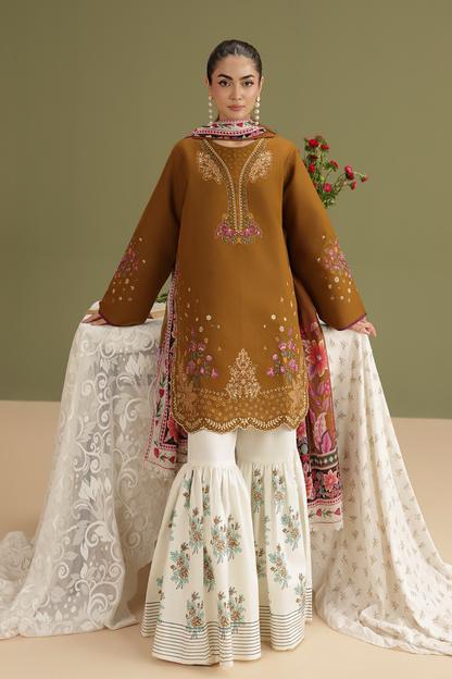 Rajbari | Jahaan Lawn | JAHAAN | 01 - Luxury Dress - available at Maria Faisal in UK and USA.