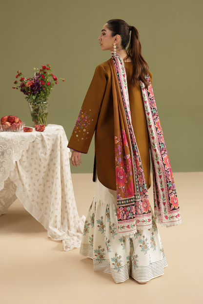 Rajbari | Jahaan Lawn | JAHAAN | 01 - Luxury Dress - available at Maria Faisal in UK and USA.