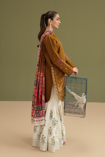 Rajbari | Jahaan Lawn | JAHAAN | 01 - Luxury Dress - available at Maria Faisal in UK and USA.