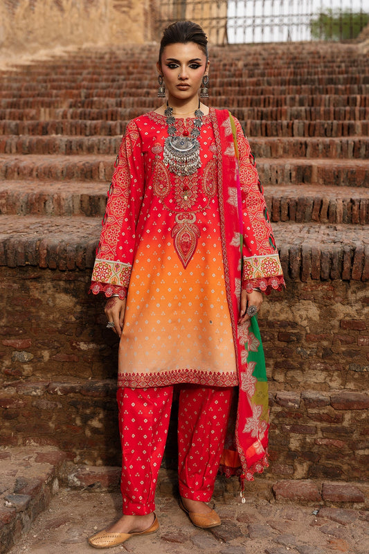 Charizma | Chunri Collection | CHN6-06 - Luxury Dress - available at Maria Faisal in UK and USA.