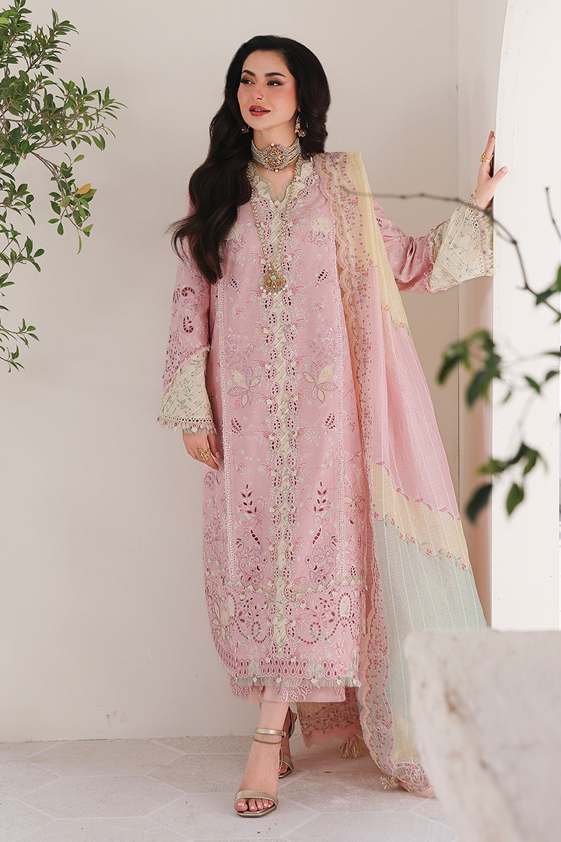 Qalamkar | Sahil Luxury Lawn 26 | SA-09 HANIYA - Luxury Dress - available at Maria Faisal in UK and USA.