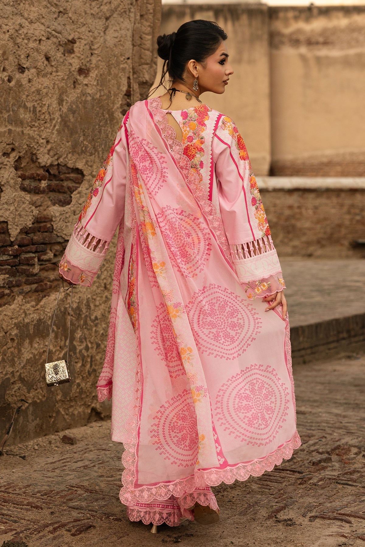 Charizma | Combination Lawn | CC6-26 - Luxury Dress - available at Maria Faisal in UK and USA.
