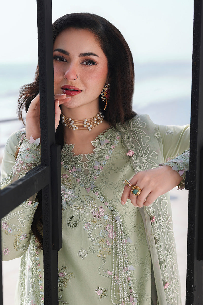 Qalamkar | Sahil Luxury Lawn 26 | SA-12 JIYA - Luxury Dress - available at Maria Faisal in UK and USA.