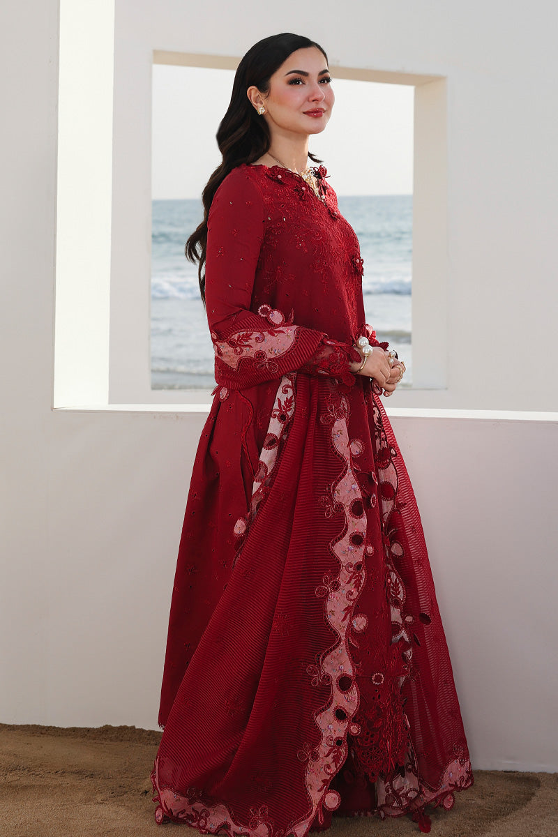 Qalamkar | Sahil Luxury Lawn 26 | SA-14 NELAM - Luxury Dress - available at Maria Faisal in UK and USA.