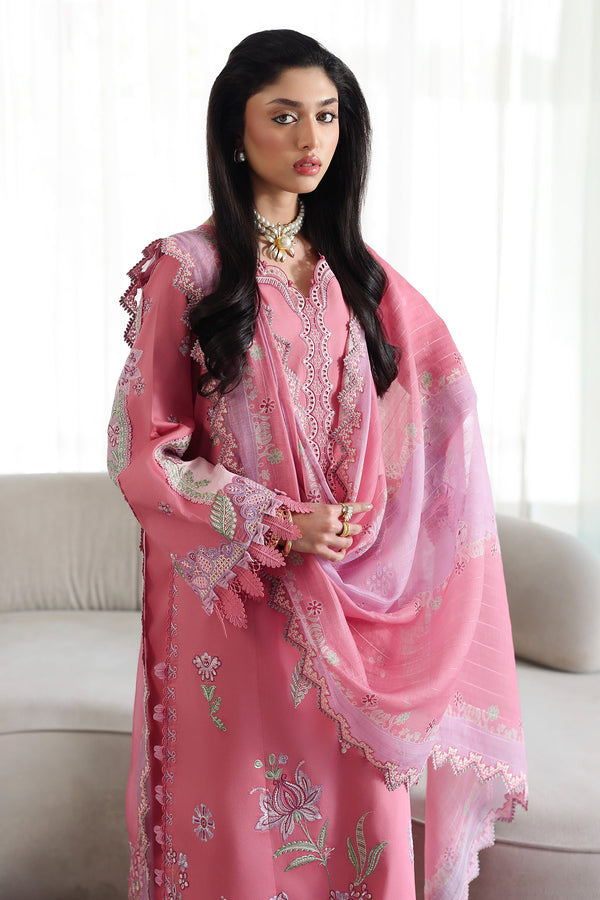 Qalamkar | Q Line Lawn 26 | QKL-02 ABEER - Luxury Dress - available at Maria Faisal in UK and USA.