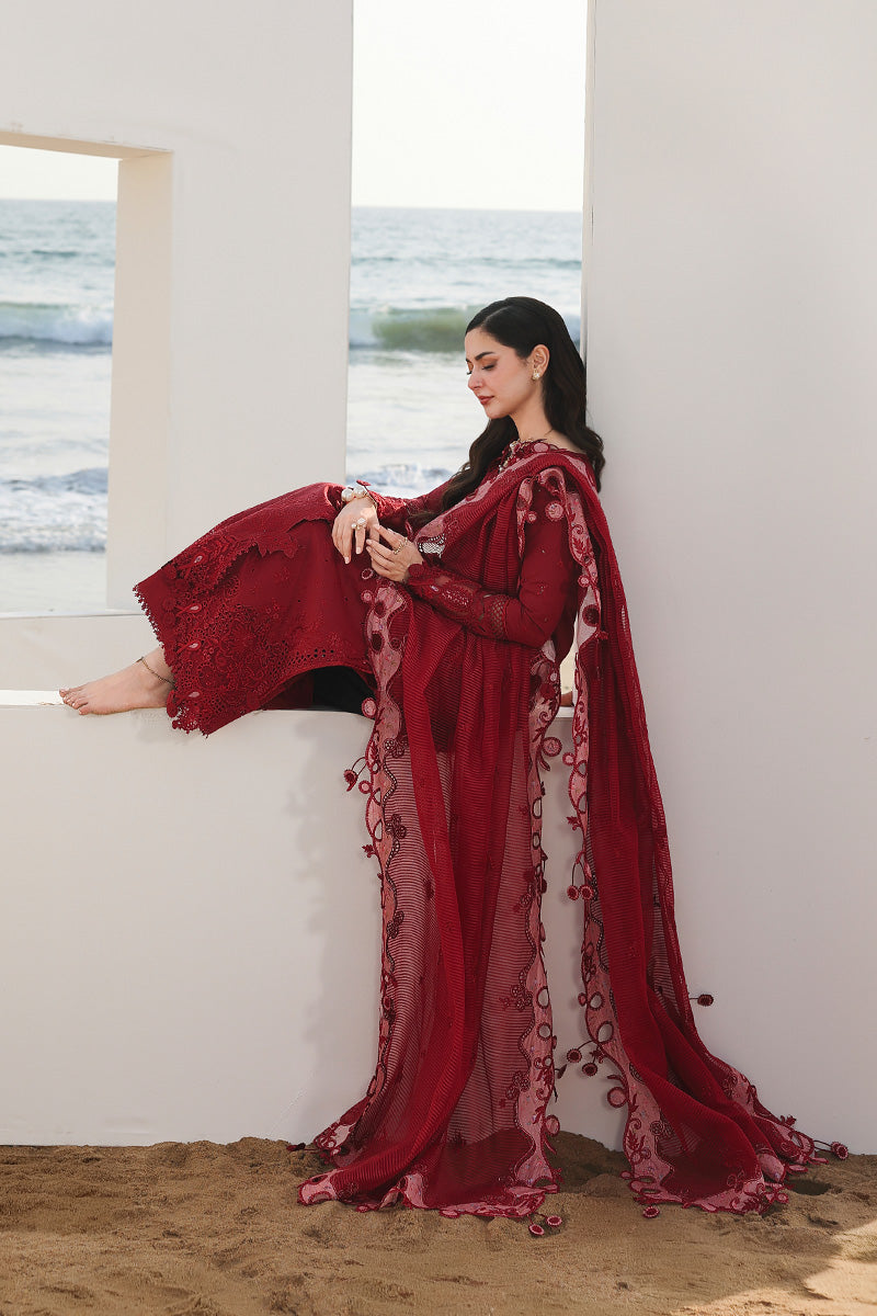 Qalamkar | Sahil Luxury Lawn 26 | SA-14 NELAM - Luxury Dress - available at Maria Faisal in UK and USA.
