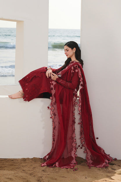 Qalamkar | Sahil Luxury Lawn 26 | SA-14 NELAM - Luxury Dress - available at Maria Faisal in UK and USA.