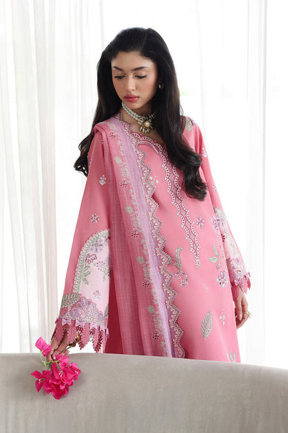 Qalamkar | Q Line Lawn 26 | QKL-02 ABEER - Luxury Dress - available at Maria Faisal in UK and USA.