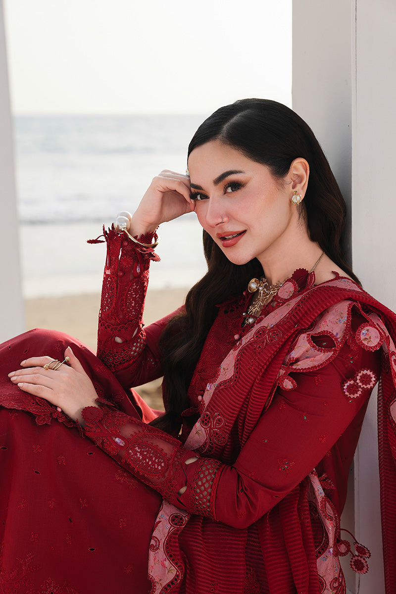 Qalamkar | Sahil Luxury Lawn 26 | SA-14 NELAM - Luxury Dress - available at Maria Faisal in UK and USA.